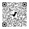 QR code with a pixelated dinosaur icon in the center.