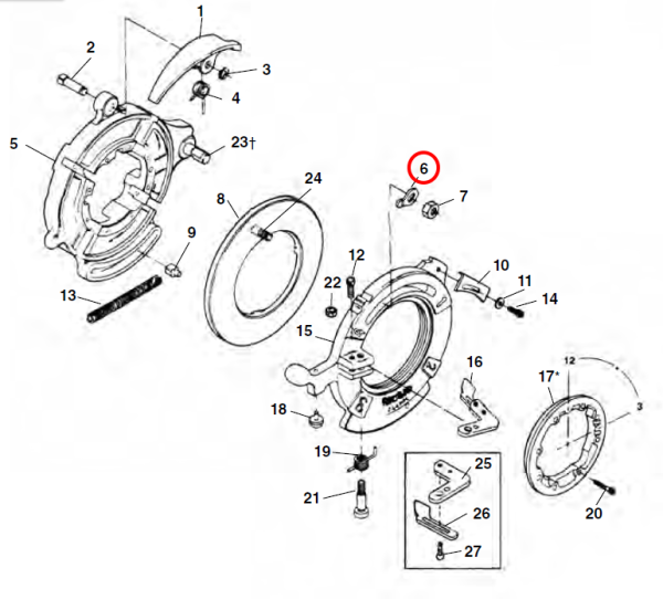 RIDGID 26957 -  Die Head Clamp Lever Washer - Image 2