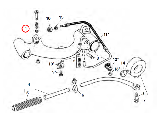 RIDGID 45515 -  Carriage Stop Bolt for Die Head - Image 2