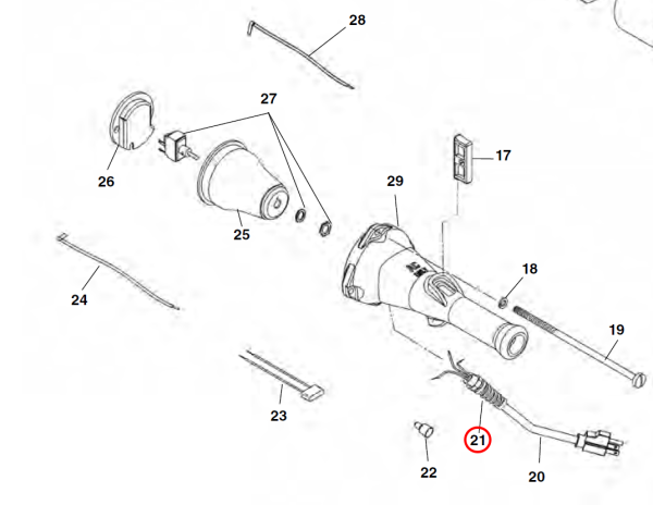 RIDGID 29788 -  Cable Harness - Image 2