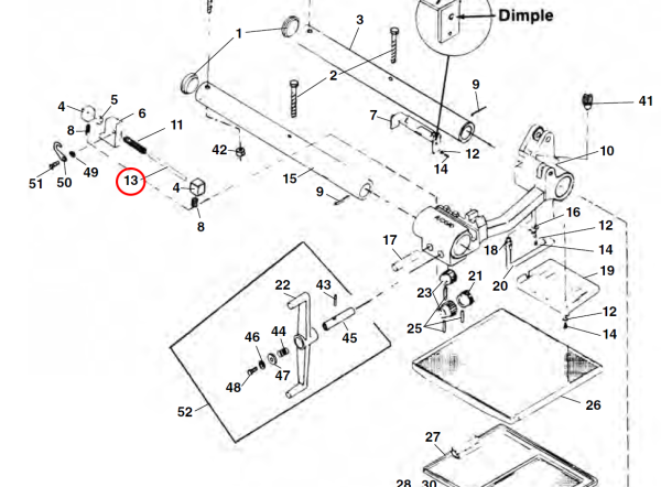 RIDGID 26577 -  Carriage Guide Bar - Image 2
