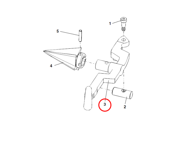 RIDGID 36272 -  Reamer Arm Body - Image 2